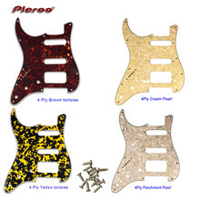 Pleroo peças de guitarra personalizadas para eua/méxico fd mão esquerda 72 '11 parafuso padrão st ssh pickguard placa de arranhão 2024 - compre barato