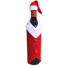 Navidad funda para botella de vino tinto de Año Nuevo productos de decoración para fiesta de Navidad suministros 2018 regalos decoración de Año Nuevo para la casa 2024 - compra barato