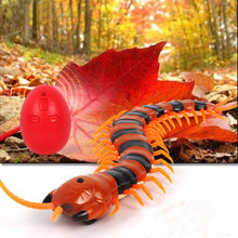 Electric RC Centipede Remote Control Toy Tricky Funny Fake Vivid Insects Creative Scary Prank Toys Kids Gifts 2024 - buy cheap