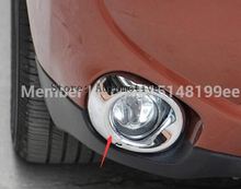 Cubierta cromada para lámpara antiniebla delantera, ABS, apta para Mitsubishi Outlander 2013, 2014 2024 - compra barato