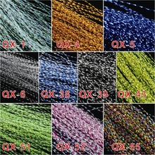 Maximumcatch 19Colors Holographic Crystal Flash Fly Tying Material Jig Hook Lure Making Fly Tying Tools 2024 - buy cheap