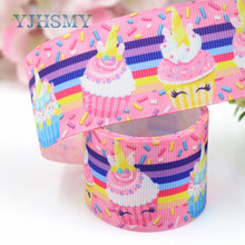 YJHSMY I-19116-347,38mm 10yards Cartoon candy cake Ribbons Thermal transfer Printed grosgrain,DIY Gift wrapping materials 2024 - buy cheap