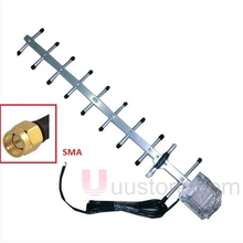 Antena direcional sem fio, 1.2ghz a 1.3 ghz, 13dbi, com wi-fi, cabo yagi, transmissor de vídeo rc, longo alcance, fpv 2024 - compre barato