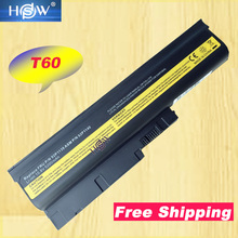 HSW laptop battery for lenovo t500 notebook battery for Lenovo t60 sl500 t60p battery for laptop w500 r500 battery 2024 - buy cheap