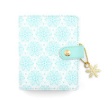 2022 Lovedoki Dokibook Notebook planner sketchbook A6 blue snowflake 6 ring binder kawaii diary office supplies Free shipping 2024 - buy cheap