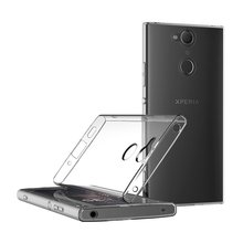 Чехол для sony Xperia XA2 5,2 дюймов ультра тонкий мягкий Силиконовый ТПУ Резиновая Силиконовый бампер прозрачная задняя крышка прозрачный чехол для телефона 2024 - купить недорого