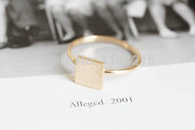 2016 новая мода многоцветный Лидер продаж кольца в форме квадрата бижутерия обручальное кольцо год детское кольцо для женщин EY-R207 подарок на Новый год 2024 - купить недорого