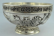 Depth: 5.8 cm* / China's rare collection of old Tibet silver bowl by hand 2024 - buy cheap