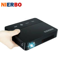 NIERBO 3D Mini Projector DLP Portable Moive Projector 1080P  Mini Android Slide Projector LAN WIFI HDMI Home Theater Business 2024 - buy cheap
