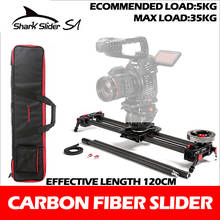 IFOOTAGE Carbon Fiber Shark Slider S1 1350mm Camera Slider Video Dolly Track Portable DSLR Slider DSLR Camcorders Professional 2024 - buy cheap