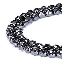 BEAUCHAMP 4mm Nomagnetic Hematite Gem Natural Stone Jewelry Findings black Beads Bracelet Necklace Charms Accessories Decorate 2024 - buy cheap