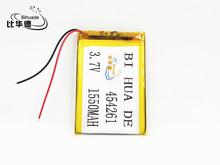 Celdas de batería recargable de polímero de litio li-po, 3,7 V, 1550mAh, 454261, para Mp3, MP4, MP5, GPS 2024 - compra barato