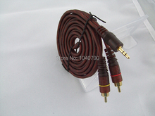 3.5 mm to Double lotus Audio line  Computer speakers line  Speakers sound line Audio signal cable 3M 9.6ft 2024 - buy cheap