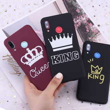 Для Samsung S8 S9 S10 S10e Plus Note 8 9 10 A7 A8 King and Queen Crowns Candy силиконовый чехол для телефона чехол Fundas Coque 2024 - купить недорого