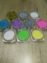 10colors 0.2mm Holographic Glitters Nail Hologram Glitter Dust Powder Nails Art Holo Glitter Powders Nail Glitters Decorations 2024 - купить недорого