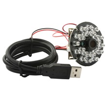 5MP 2592X1944 Aptina MI5100 CMOS CCTV плата камера ИК инфракрасное ночное видение USB камера модуль с ИК-подсветкой и 850nm ИК-светодиодов 2024 - купить недорого