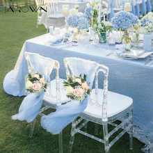 JAROWN новый стул, искусственный Шелковый цветок розы, свадебный банкет, подружка невесты, Цветочный декор, реквизит для фотографии 2024 - купить недорого