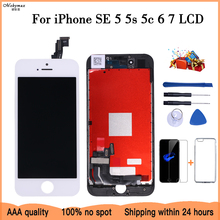 AAA Quality LCD For iPhone 5 5C 5S SE Replacement Screen Display Digitizer Touch Screen Assembly For iPhone 6 LCD Screen 2024 - buy cheap