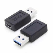 Adaptador USB tipo c hembra a USB3.0 macho, 5 unidades/lote 2024 - compra barato