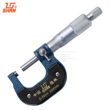 SHAN 0-25mm/0.001mm Micrometer With Microns Reading Carbide Screw Thread Gauge Vernier Caliper Measuring Tools 2024 - buy cheap