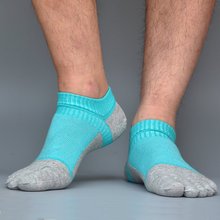 1 Pair Men Mesh Meias Sports Running Five Finger Toe Socks 2024 - buy cheap