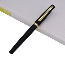 Duke Rollerball Pen Metal 209 Advanced Steel Writing Pen, Matte Black with Gold Clip for Office/Home/School 2024 - buy cheap