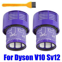Washable Big Filter Unit For Dyson V10 Sv12 Cyclone Animal Absolute Total Clean Cordless Vacuum Cleaner, Replace Filter 2024 - buy cheap