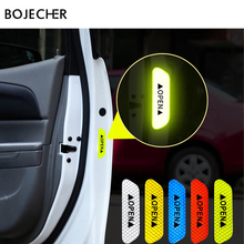 4Pcs Car Door OPEN Sign Safety Stickers Warning Mark Reflective Strip Auto Accessories Exterior waterproof Reflective Tape 2024 - buy cheap