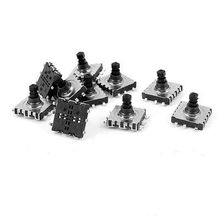 10pcs 10x10mm 6-Pin 5 Way Momentary Pushbutton PCB SMD SMT Tactile Switch 5/7/9mm Height 2024 - buy cheap