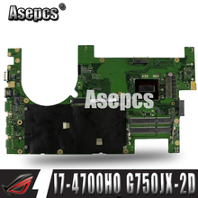 Asepcs-placa base G750JX para ordenador portátil, G750JW REV2.1, con procesador i7 4700HQ, G750JX, GTX770M/3GB 2024 - compra barato