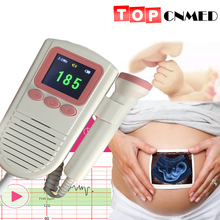 Новый фетальный Doppler FHR дисплей пренатальный монитор сердца ребенка сердцебиение 2,0 МГц зонд Голосовая Регулировка FHR весы 2024 - купить недорого