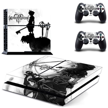 New Kingdom Hearts Decal PS4 Skin Sticker For Sony Playstation 4 PS4 Console protection film + 2Pcs Controller protective 2024 - buy cheap