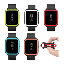 Soft Silicone Case for Xiaomi Huami Amazfit Bip Bit Pace Youth Watch Protector Frame Cover Shell for Amazfit Bip Accessories 2024 - buy cheap