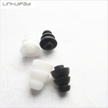 Linhuipad-auriculares de silicona de 3 capas, almohadillas triples para los oídos, cubierta de repuesto, 3000 unids/lote 2024 - compra barato