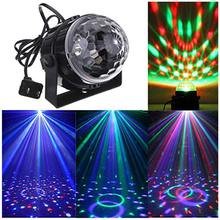 Stage Lamp Moving Head Light Party LED RBG Disco Ball DJ Sound Activated Strobe Par Light Home Dance Bar Wedding Show Stage Lamp 2024 - buy cheap