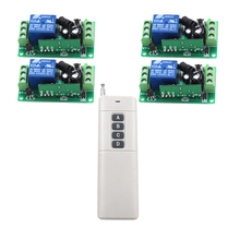 MITI-1CH RF Interruptores de Controle Remoto Sem Fio 12 V 4 10A 1CH Receptor e 1 Long Range Transmissor Domótica SKU: 5343