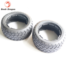 FVITEU Rubber Front On Road tire set for 1/5 HPI BAJA 5B Parts Rovan King Motor 2024 - buy cheap