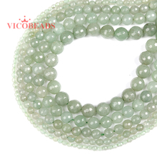 Natural Stone Faceted Green Aventurine Round Loose Beads 16" Strand 4 6 8 10 12 MM Pick Size For Jewelry Making 2024 - buy cheap