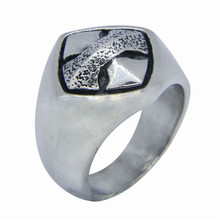 3 pzas/lote nueva llegada anillo 316L de acero inoxidable joyería estilo hiphop de anillo de moda 2024 - compra barato