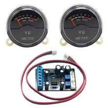 2pc P-40SA VU Meter Head Power Amplifier DB Table AudioLevel Meter Sound Pressure Meter w/backlight & 1pc TA7318P Driver Board 2024 - buy cheap