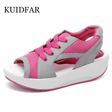 KUIDFAR-zapatos informales con cordones para mujer, zapatillas a la moda, para primavera y verano, 2018 2024 - compra barato