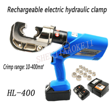 Alicates hidráulicos recargables de HL-400, herramientas de prensado hidráulicas eléctricas, prensadores de alambre alimentados por batería de 18V, 1 ud. 2024 - compra barato
