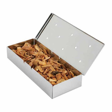 Trozos de madera de manzana para cocinar, astillas de madera para parrilla, caja para fumar, trozos de madera Natural, accesorios para parrilla 2024 - compra barato