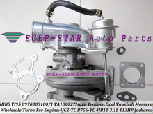 Turbo para ISUZU Trooper, RHB5, 8970385180, VI95, 8971480750, 8970863431, 8971480762, 8971228842, Rodeo, jackaromonterey, 4JG2T, 4JB1T, 3,1l 2024 - compra barato