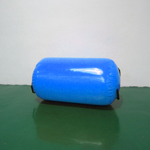 Rodillo de aire inflable para Yoga, Material de puntada de caída, Color azul, tamaño Mini, 100x60CM, para gimnasio 2024 - compra barato