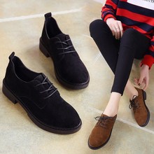 2019 NEW Spring autumn Shoes Women Casual lace-up Black Shoes Women Flats Comfortable Slip on Women Shoes Plus size 35-40 2024 - buy cheap