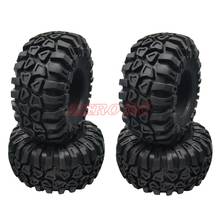 4PCS ROCK SOFT 2.2" Tires 128mm CRAWLER Tyre For 1/10 ROCK AXIAL WRAITH SCX10 Jeep Wrangler Rc Car 2024 - buy cheap