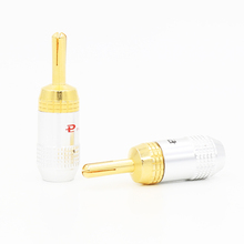 viborg VB424G gold plated banana plug Audio Jack connector Self locking banana plug 2024 - buy cheap