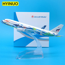 16CM 1:400 Airbus A320-200 model Thailand Bankok Fish airways airlines W base alloy aircraft plane collectible model collection 2024 - buy cheap