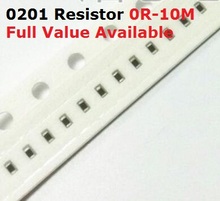 500PCS/lot SMD Chip 0201 Resistor 91K/100K/110K/120K/130K/Ohm 5% Resistance 91/100/110/120/130/K Resistors Free Shipping 2024 - buy cheap